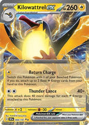 Kilowattrel ex 068  - Reverse Holofoil SV08 Surging Sparks - Double Rare