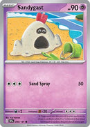 Sandygast 090  - Reverse Holofoil SV08 Surging Sparks - Common