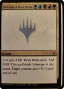 First Stage of Magic Design [Unknown Event]