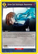 Straw Doll Technique: Resonance (UE03BT/JJK-1-032) - UE03BT Jujutsu Kaisen