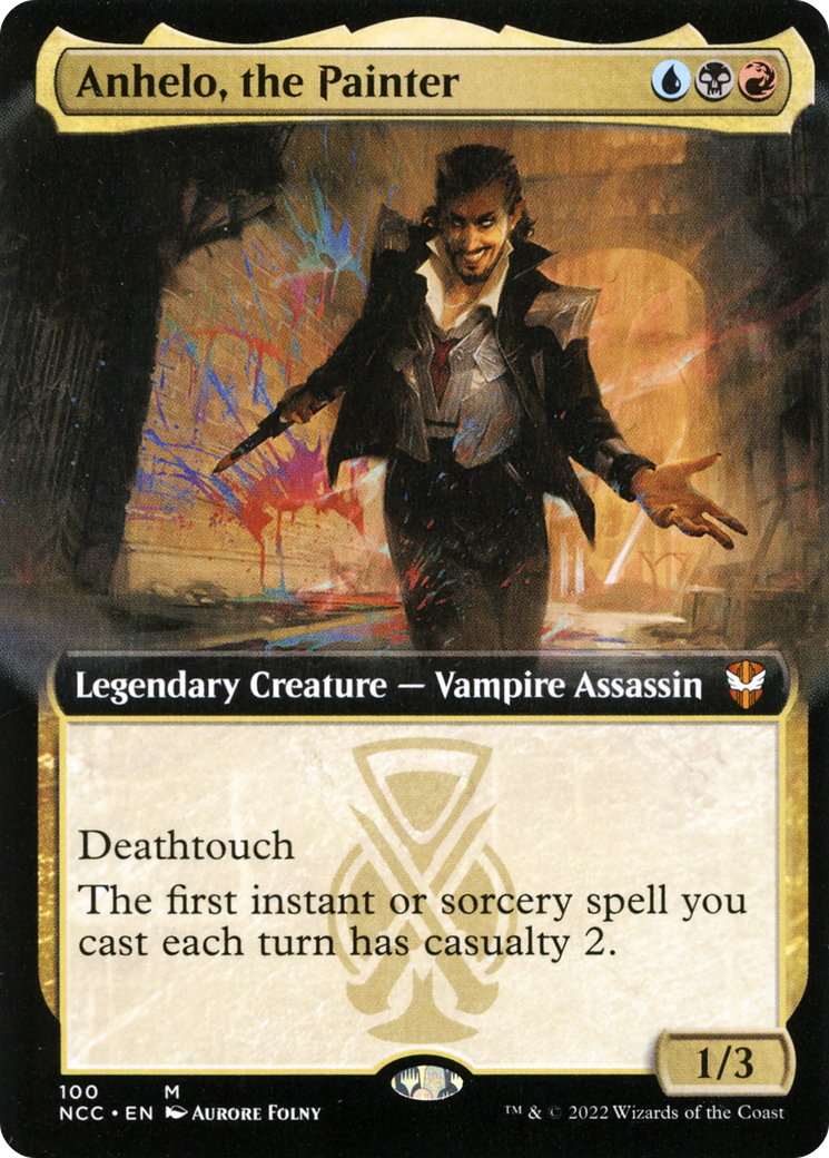 Anhelo, the Painter (Extended Art) [Streets of New Capenna Commander]