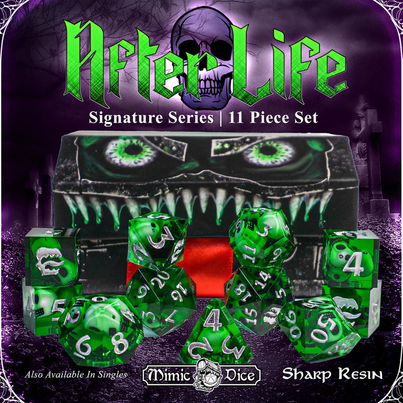 Mimic Dice: Signature Resin 11pc: After Life