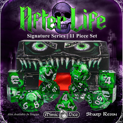 Mimic Dice: Signature Resin 11pc: After Life
