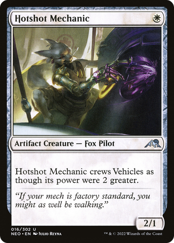 Hotshot Mechanic [Kamigawa: Neon Dynasty]