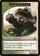 Elemental Token [Dragon's Maze Tokens]