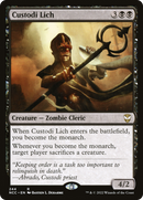 Custodi Lich [Streets of New Capenna Commander]