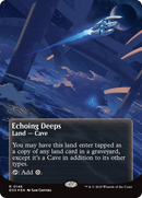 Echoing Deeps (0148) (Borderless) (Galaxy Foil) [Edge of Eternities: Stellar Sights]