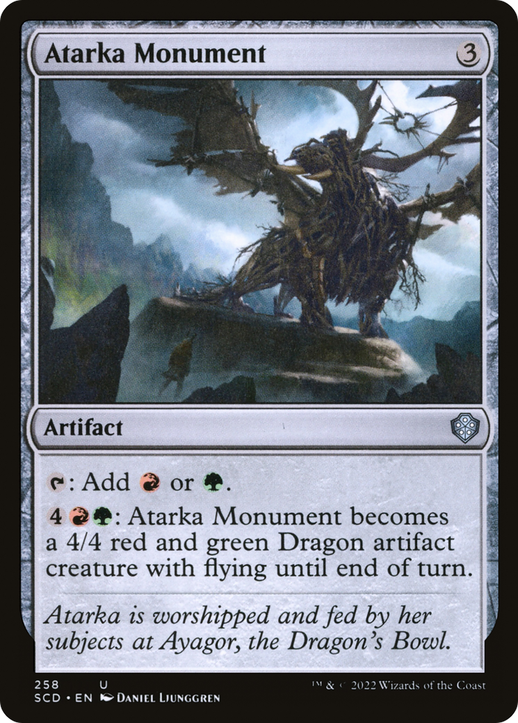 mtg atarka commander deck Atarka Monument [Starter Commander Decks]