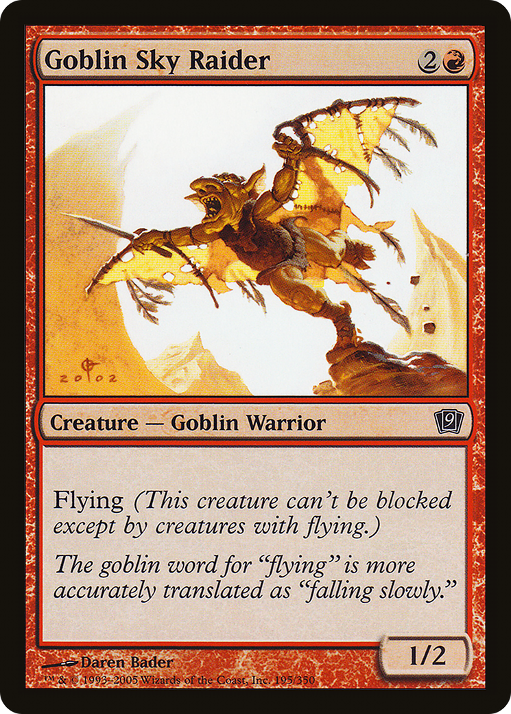 Goblin Sky Raider [Ninth Edition]
