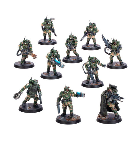 Warhammer 40,000: Kill team: Kasrkin: Cadin Special Forces Team