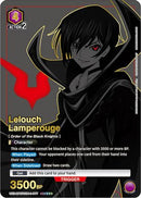 Lelouch Lamperouge (017) (SR***) (UE04BT/CGH-1-017) - UE04BT CODE GEASS Lelouch of the Rebellion Foil