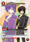 Lelouch Lamperouge (092) (SR*) (UE04BT/CGH-1-092) - UE04BT CODE GEASS Lelouch of the Rebellion Foil