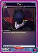 Zero (Box Topper Foil) (UE04BT/CGH-1-009) - UE04BT CODE GEASS Lelouch of the Rebellion Foil