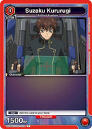 Suzaku Kururugi (072) (Box Topper Foil) (UE04BT/CGH-1-072) - UE04BT CODE GEASS Lelouch of the Rebellion Foil