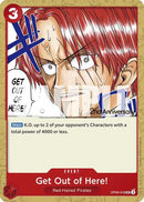 Get Out of Here! (OP09-018) - Emperors in the New World: 2nd Anniversary Tournament Cards