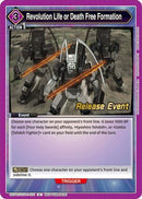 Revolution Life or Death Free Formation (UEPR/CGH-1-031) - UE04BT CODE GEASS Lelouch of the Rebellion Release Event Cards