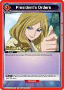President's Orders (UEPR/CGH-1-095) - UE04BT CODE GEASS Lelouch of the Rebellion Release Event Cards
