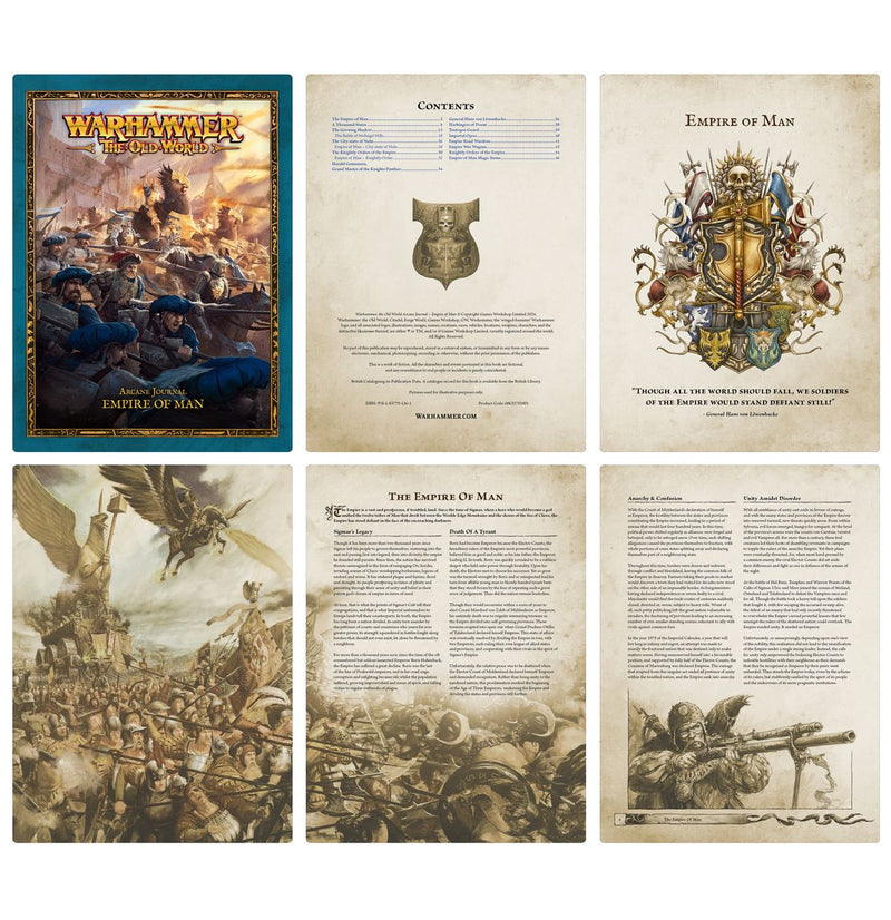 Warhammer, The Old World: Arcane Journal, Empire of Man
