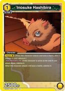 Inosuke Hashibira (015) (UE05ST/KMY-1-015) - UE05ST Demon Slayer Kimetsu no Yaiba Starter Deck