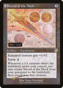 Sword of the Meek (Retro Schematic) (Serialized) [The Brothers' War Retro Artifacts]