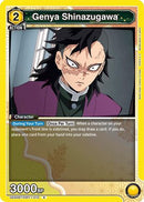 Genya Shinazugawa (013) (UE05BT/KMY-1-013) - UE05BT Demon Slayer Kimetsu no Yaiba Foil