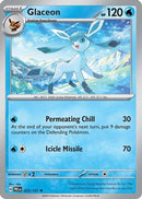 Glaceon 025  - Reverse Holofoil SV Prismatic Evolutions - Rare