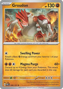 Groudon 049  - Reverse Holofoil SV Prismatic Evolutions - Rare