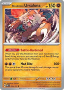Bloodmoon Ursaluna 054  - Reverse Holofoil SV Prismatic Evolutions - Rare