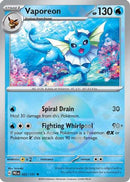 Vaporeon (Poke Ball Pattern) 022  - Holofoil SV Prismatic Evolutions - Rare