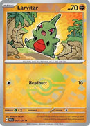 Larvitar (Poke Ball Pattern) 047  - Holofoil SV Prismatic Evolutions - Common