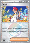 Crispin (Poke Ball Pattern) 105/131  - Holofoil SV Prismatic Evolutions - Uncommon