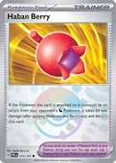 Haban Berry (Poke Ball Pattern) 111  - Holofoil SV Prismatic Evolutions - Common