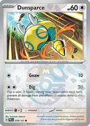Dunsparce (Master Ball Pattern) 079  - Holofoil SV Prismatic Evolutions - Common