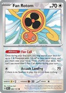 Fan Rotom (Master Ball Pattern) 085  - Holofoil SV Prismatic Evolutions - Common
