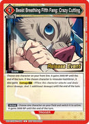 Beast Breathing Fifth Fang: Crazy Cutting (UEPR/KMY-1-098) - UE05BT Demon Slayer Kimetsu no Yaiba Release Event Cards