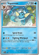 Vaporeon (Cosmos Holo) 168  - Holofoil SV Scarlet & Violet Promo Cards - Promo