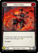 Grow Claws (Red) [HNT086] (The Hunted)  Rainbow Foil