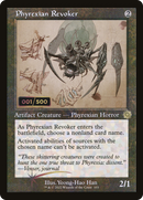 Phyrexian Revoker (Retro Schematic) (Serialized) [The Brothers' War Retro Artifacts]