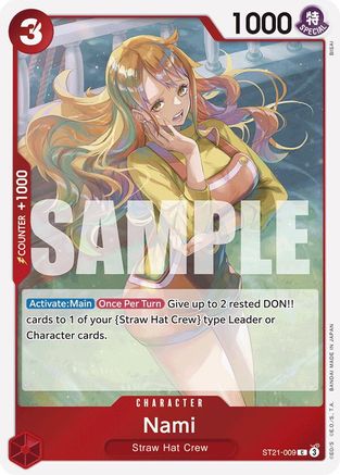 Nami (ST21-009) - Starter Deck EX: Gear 5