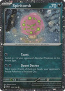 Spiritomb (Cosmos Holo) 129/198  - Holofoil Miscellaneous Cards & Products - Uncommon