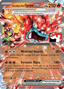 Hearthflame Mask Ogerpon ex 040/167  - Holofoil Prize Pack Series Cards - Double Rare