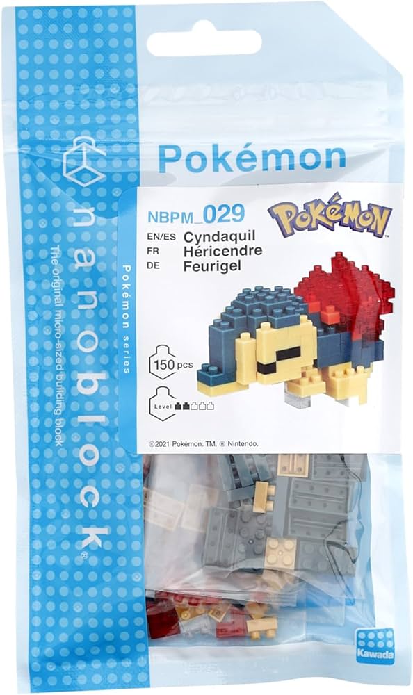 Nanoblock: Pokemon: Cyndaquil
