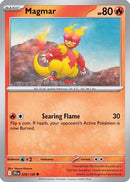 Magmar 020  - Reverse Holofoil SV09 Journey Together - Common