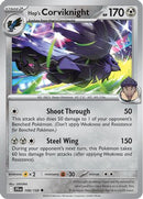Hop's Corviknight 108  - Reverse Holofoil SV09 Journey Together - Uncommon