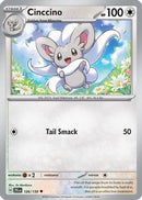 Cinccino 126  - Reverse Holofoil SV09 Journey Together - Uncommon