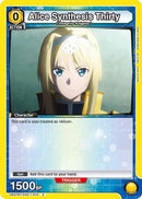 Alice Synthesis Thirty (010) (Box Topper Foil) (UE07BT/SAO-1-010) - UE07BT Sword Art Online Foil