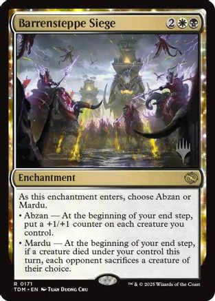 Barrensteppe Siege (Promo Pack) [Tarkir: Dragonstorm Promos]