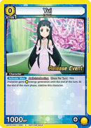Yui (008) (UEPR/SAO-1-008) - UE07BT Sword Art Online Release Event Cards