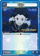 Kirito (052) (UEPR/SAO-1-052) - UE07BT Sword Art Online Release Event Cards