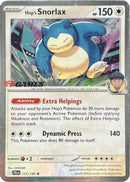 Hop's Snorlax (EB Games)  117/159  - Holofoil Miscellaneous Cards & Products - Promo